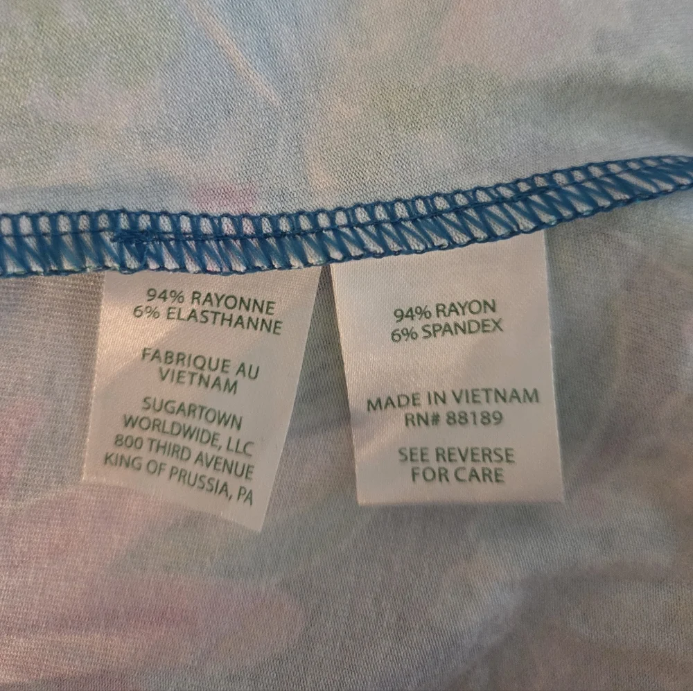 Lilly Pulitzer Ophelia Dress, Macaw Blue Sweet Escape Print Size M NWT - Picture 8 of 9